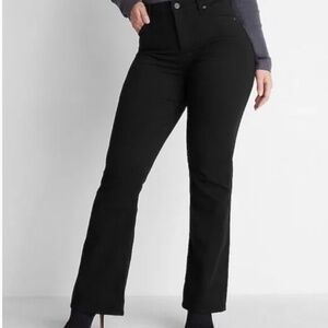 17. Express Curvy Boot Cut Jeans | Size 4 | Mid Rise Stretch Denim